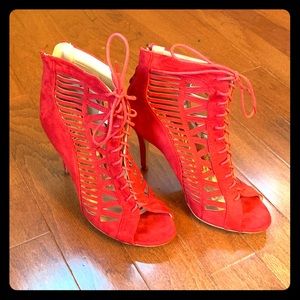 Sexy, Cute Fire Red Heels